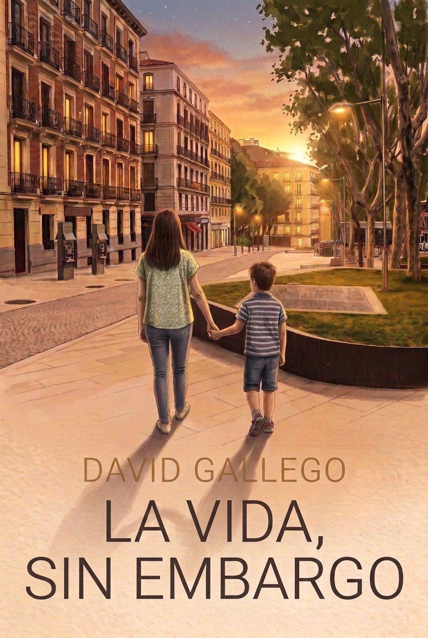 Portada de La vida, sin embargo, de David Gallego